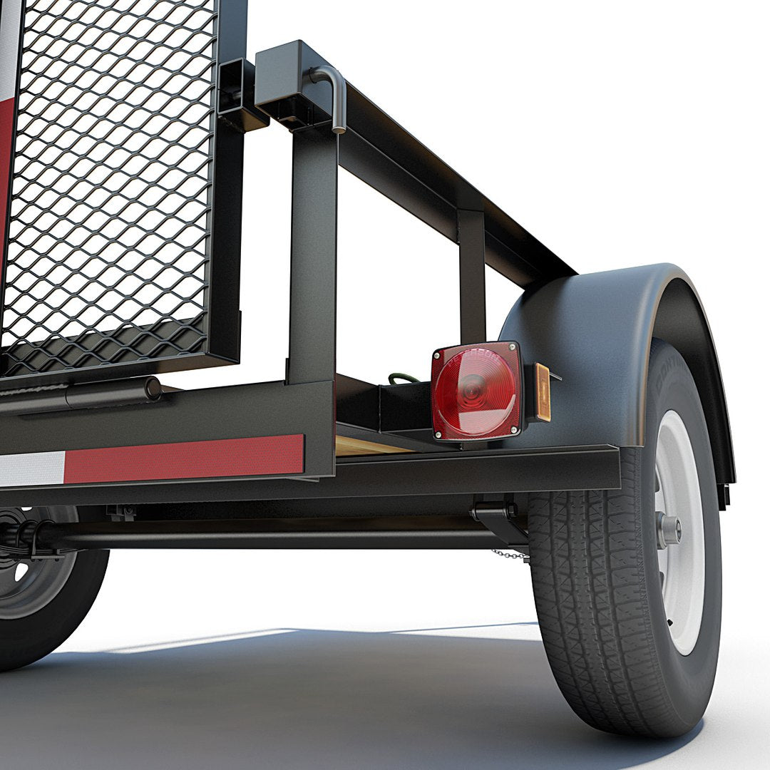 Carro de arrastre ATV para 1.000 kg