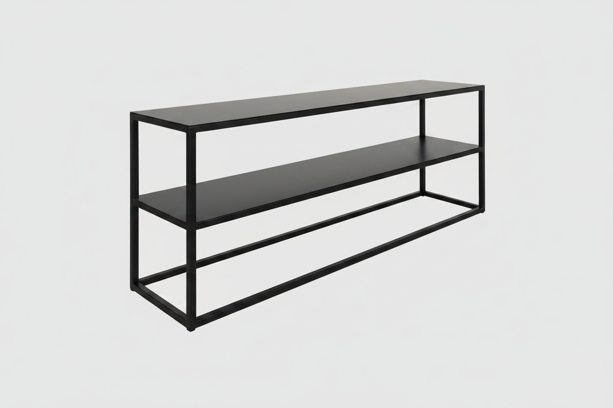 Mesa Consola para Sofá Estilo Industrial Fabricada en Chile