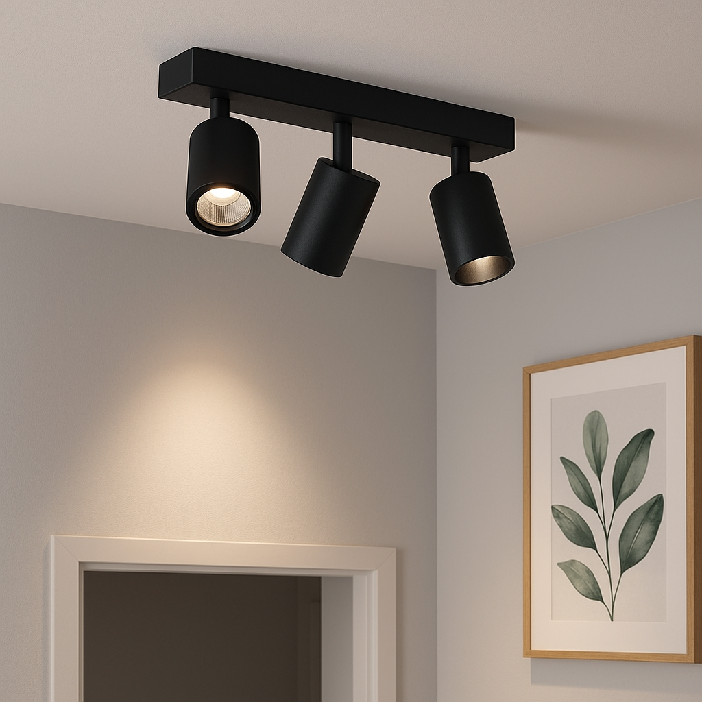 Apliqué de Luz de Aluminio GU10 para Techo o Pared