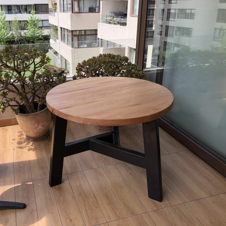 Mesa de comedor redonda Foucault - Lenga 158