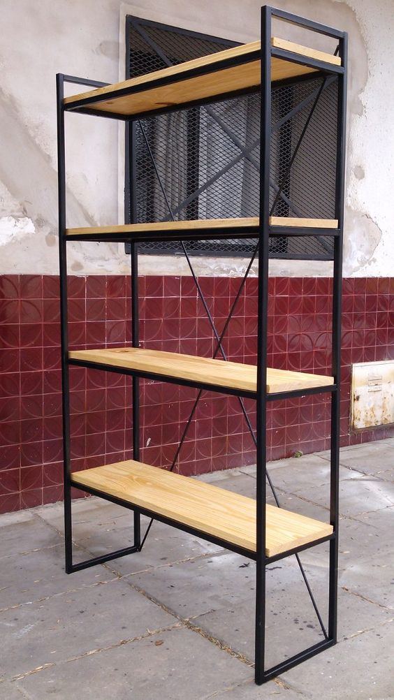 Estantería biblioteca Clauss 1030190 -Pino