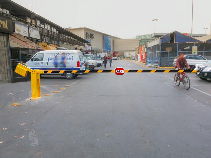 Barrera manual vehicular Elevadiza 6 MT