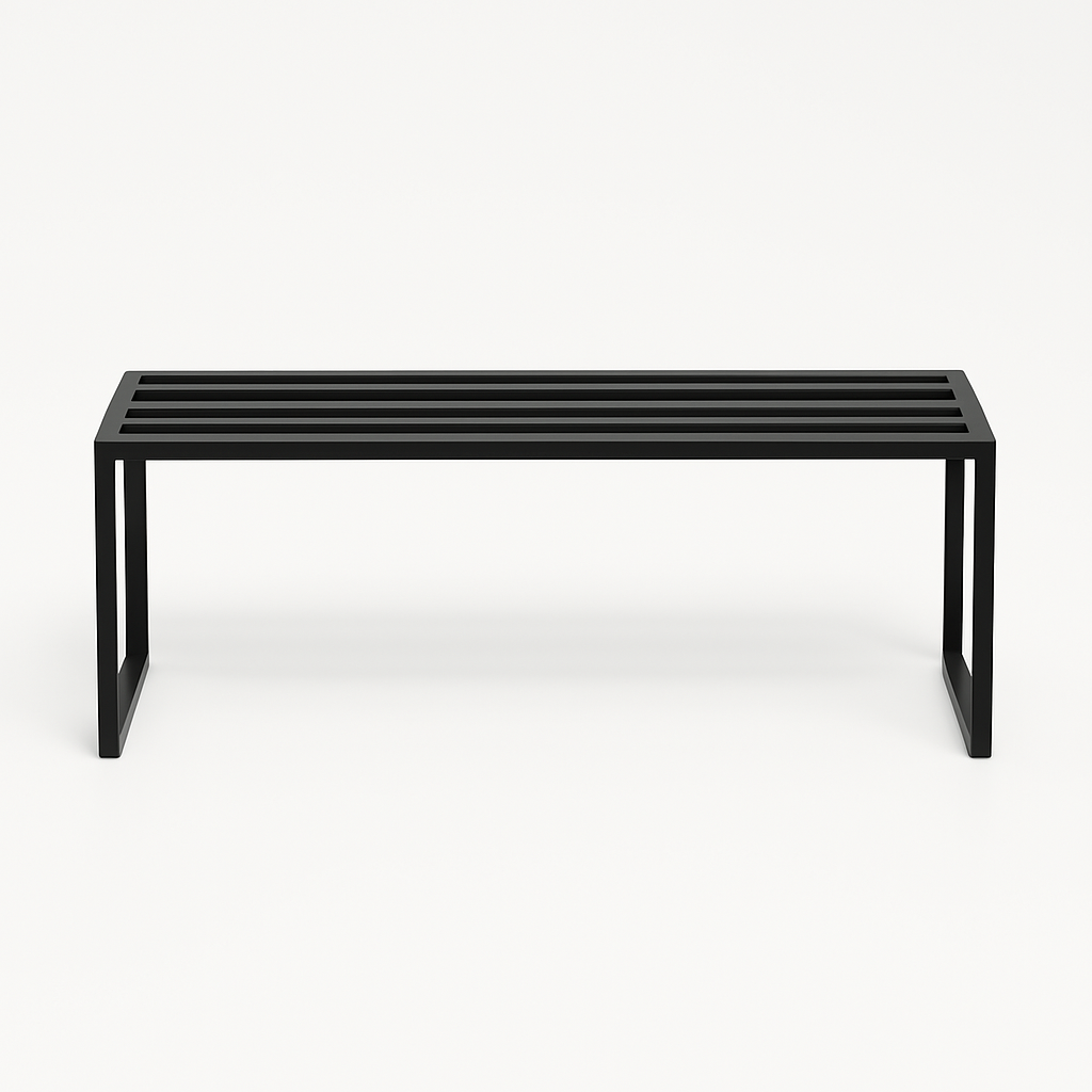 Banca metálica zapatero Strip