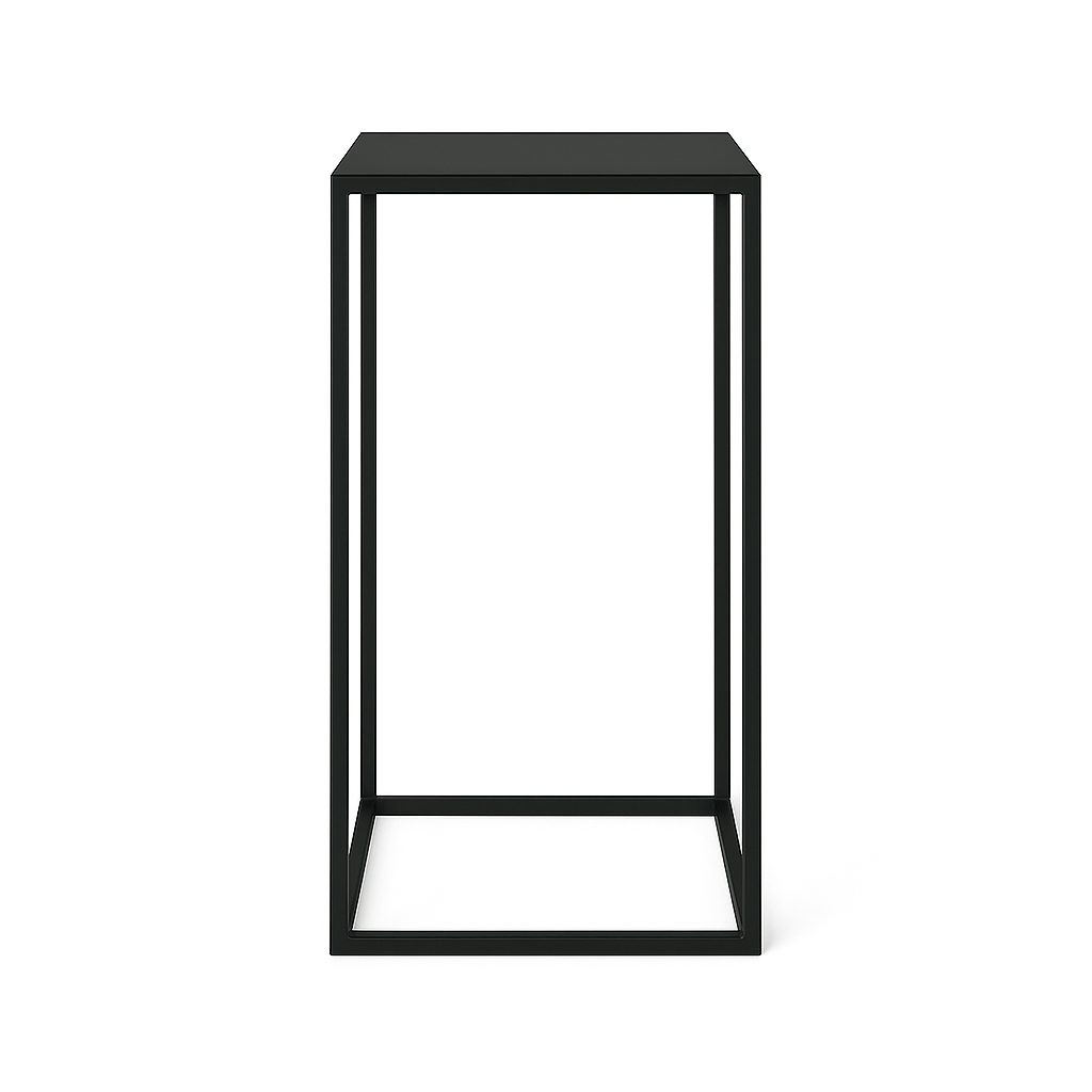 Pedestal metalico Negro York - LOFT833