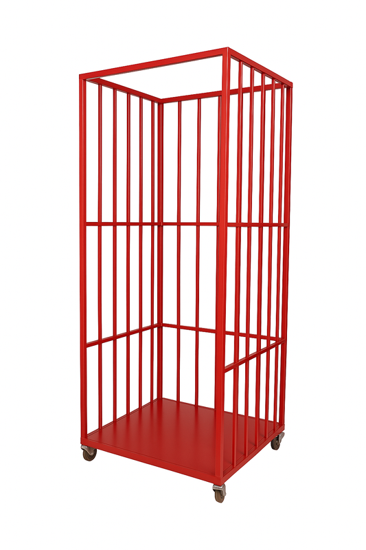 Carro jaula Courier para paquetes