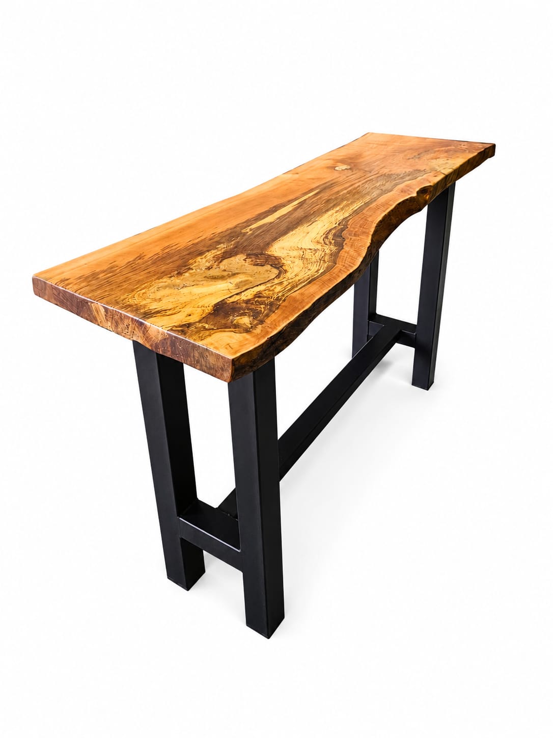 Mesa alta de bar madera rústica Tenquehuén