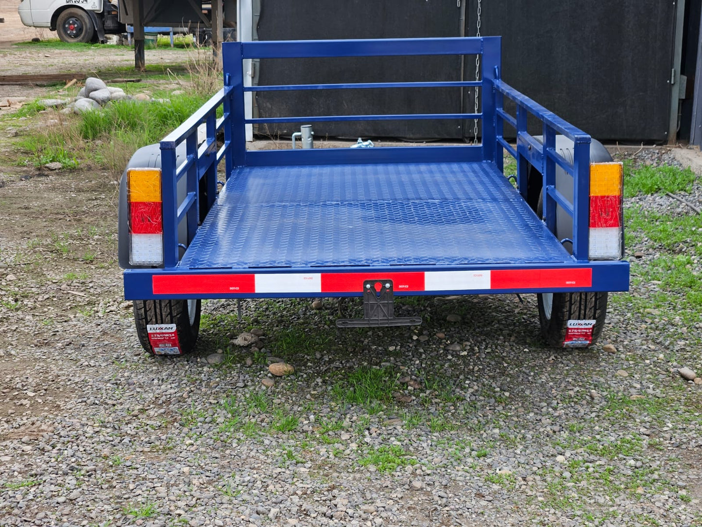 Carro Carga ligera 650kg con baranda  (2x1 mt útil)