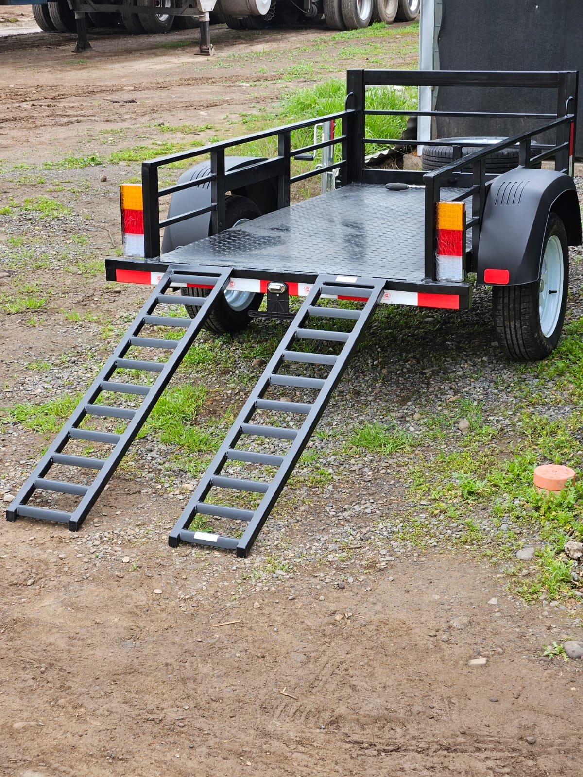 Carro Carga ligera + 2 Rampas desmontables