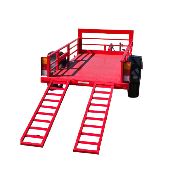 Carro de arrastre para Carga ligera + 2 Rampas desmotables.