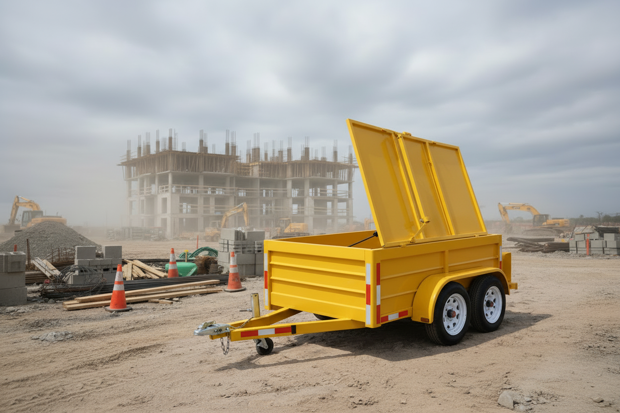 Carro de Arrastre Cerrado Multicarga 1200 kg – Uso General