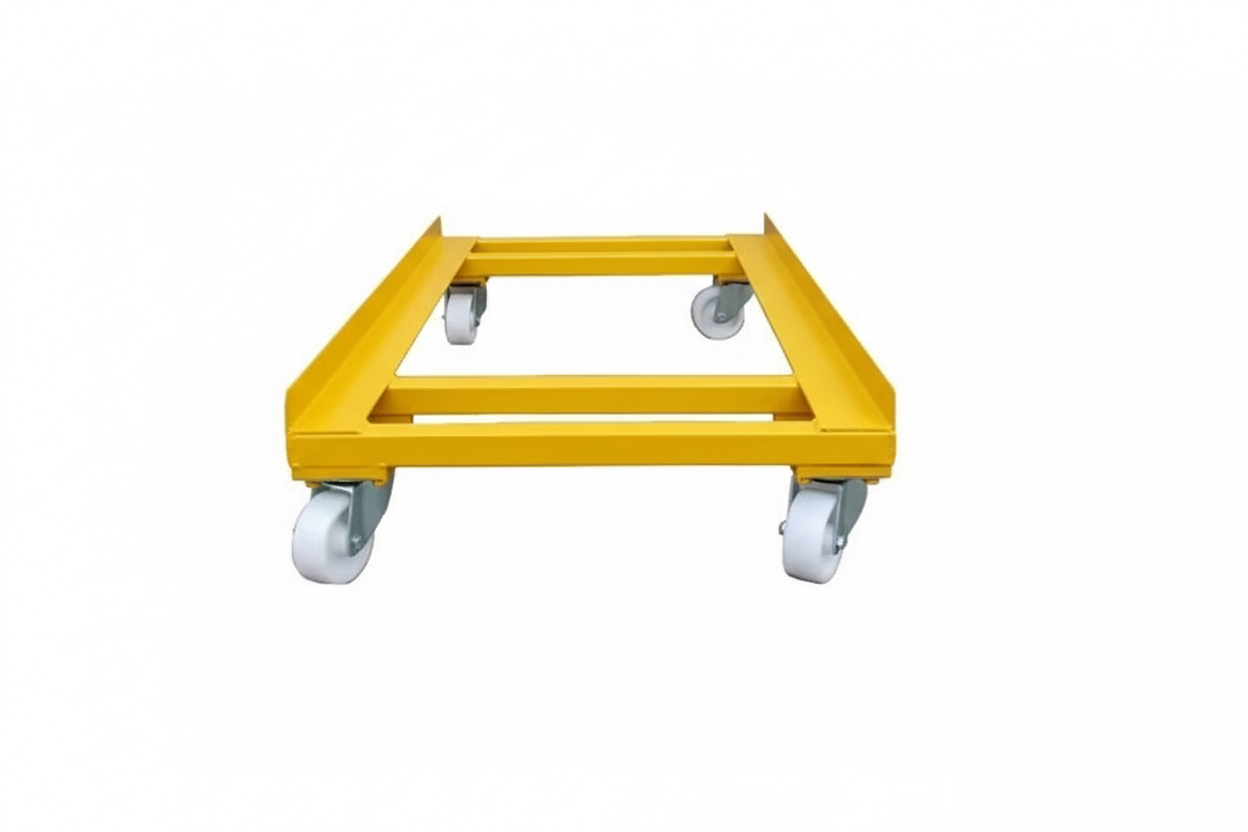 Base Móvil Metálica para Pallet 120×100 cm
