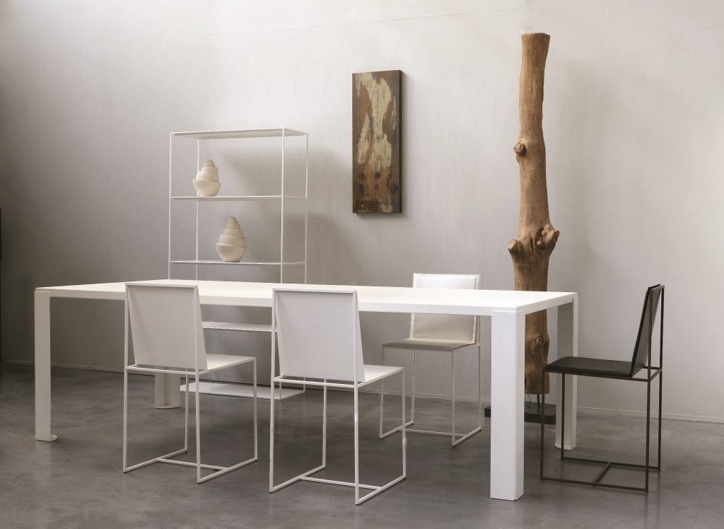 Silla de comedor metalica Zeus 8445