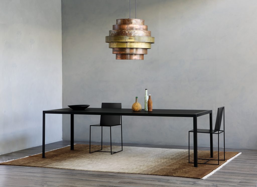 Silla de comedor metalica Zeus 8445