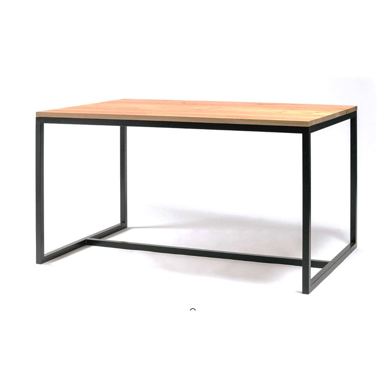 Escritorio Dante de Pino – Escritorio de Madera y Metal Estilo Industrial para Home Office