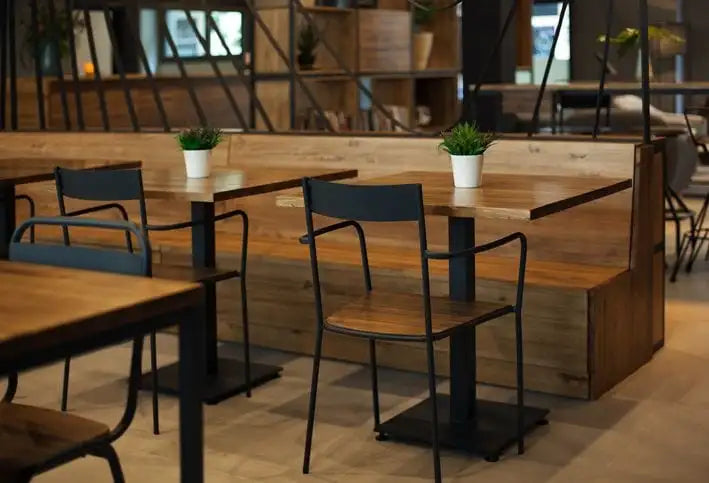 Mesa de restorant para 2 tipo cafetería