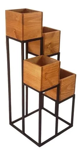 Pedestal portamacetas industrial