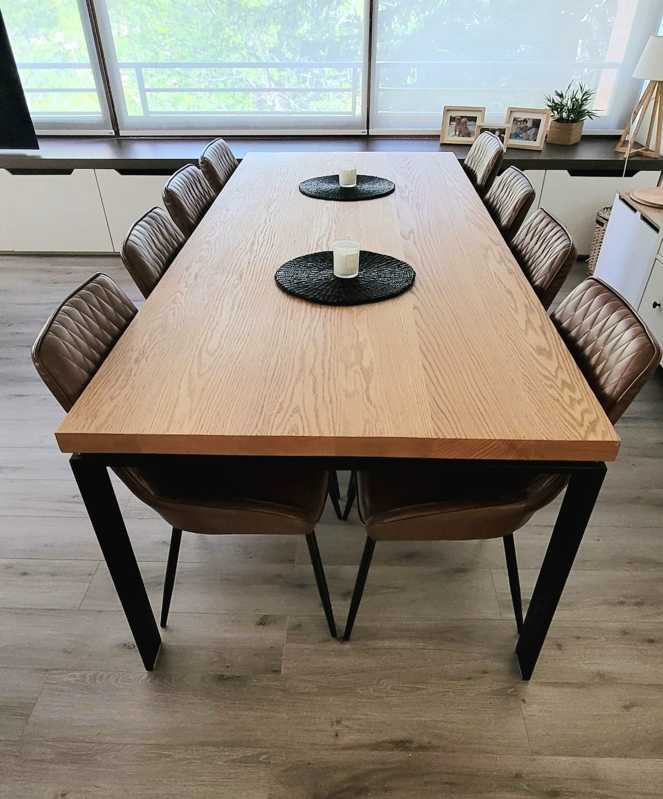 Mesa de comedor de Roble Zurich