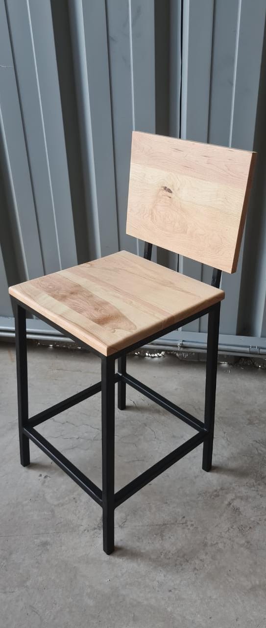 Silla alta para bar Alicia - Lenga - mingenio.cl