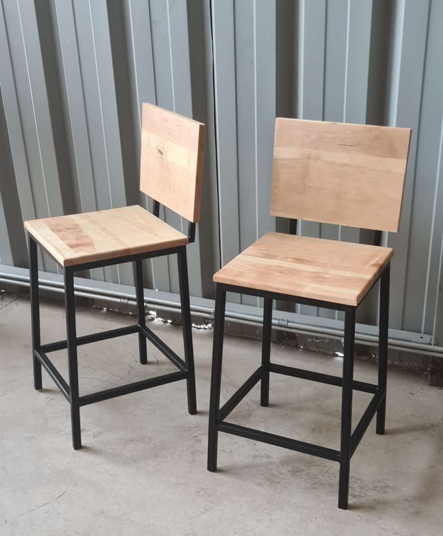Silla alta para bar Alicia - Lenga - mingenio.cl