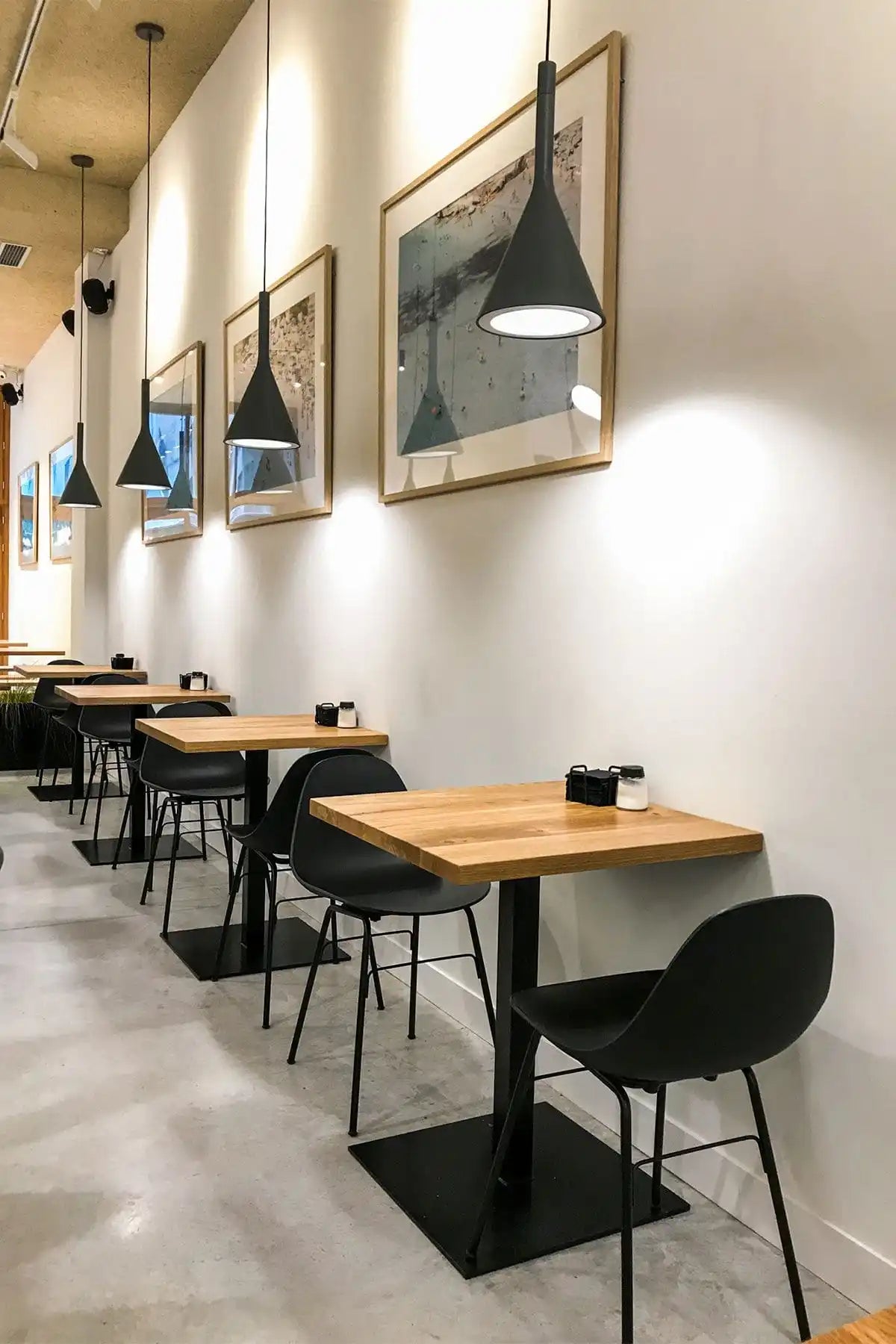 Mesa de restorant para 2 tipo cafetería