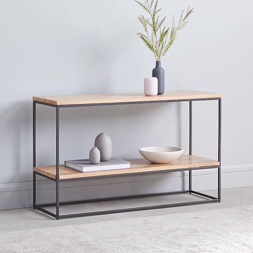 Recibidor madera y metal 3N136 - mingeniospa