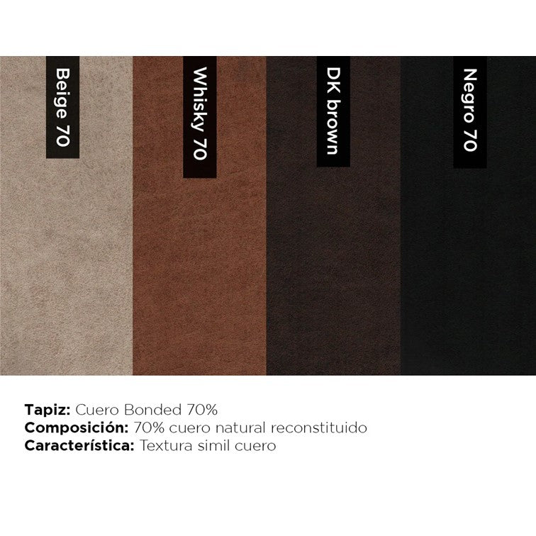 Sillón 1 Cuerpo Altair Cuero Bonded