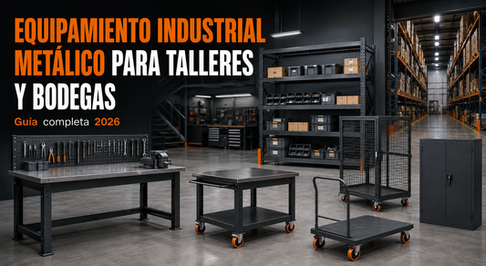 Estantería y rack industrial en Chile: guía de tipos, cargas y diseño