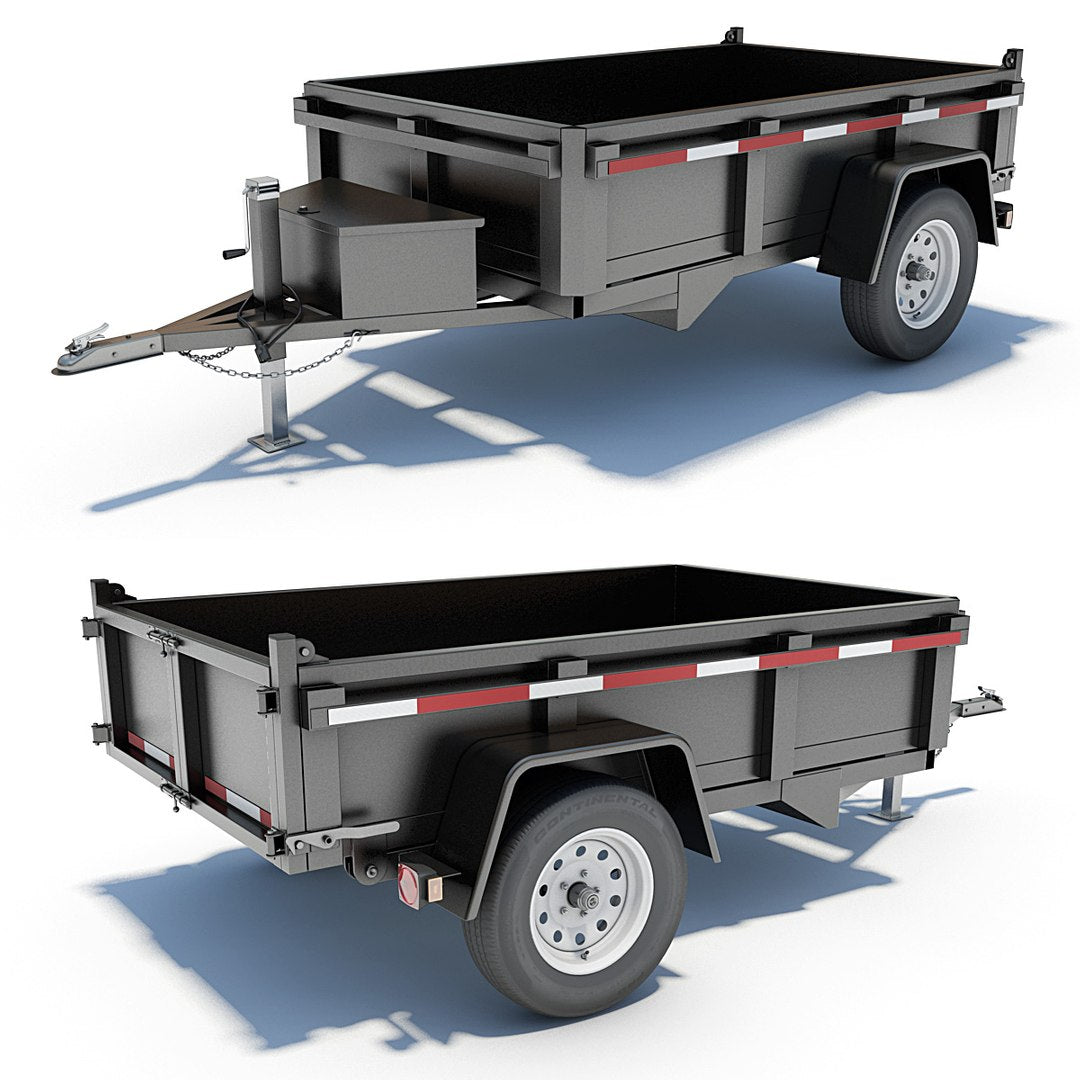 Carro Mini Tolva Basculante 1000kg (300x200cm)