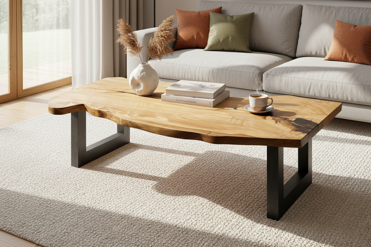 Mesa de centro Rústica