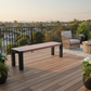 Banca de Exterior Beta 180x40 cm – Banca Resistente para Terraza y Jardín