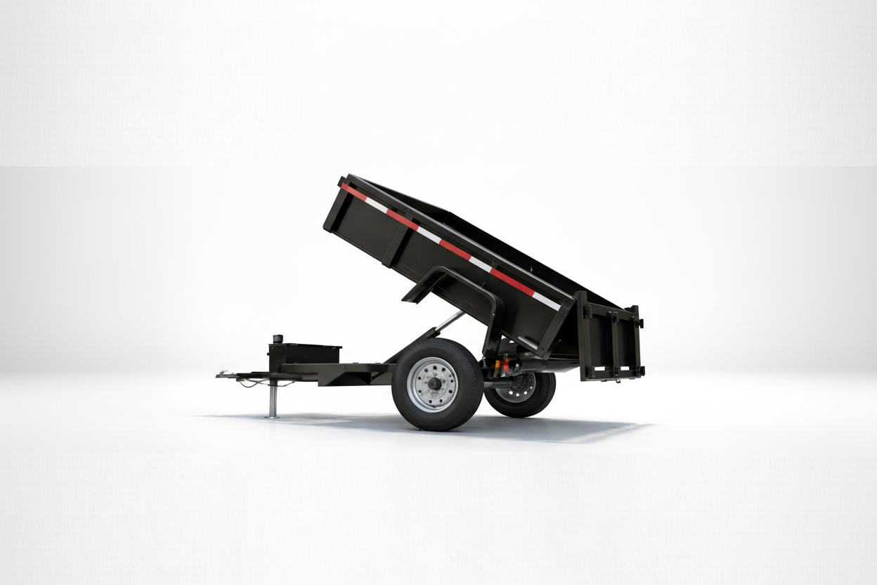 Carro Multicarga 1000 kg con Función Minitolva – Plataforma 2x1 m para Carga Pesada