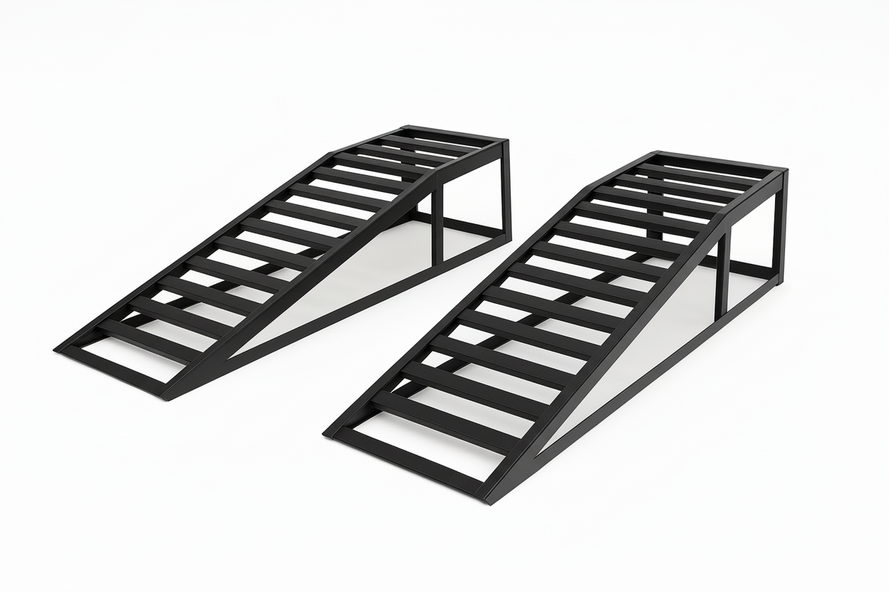 Rampas de Carga Metálicas 2 m × 50 cm – Uso Vehicular e Industrial