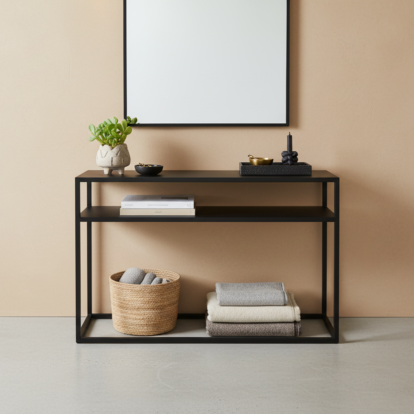 Arrimo Industrial de Metal 150 cm Loft