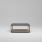 Mesa de Centro metal madera Roble Americano