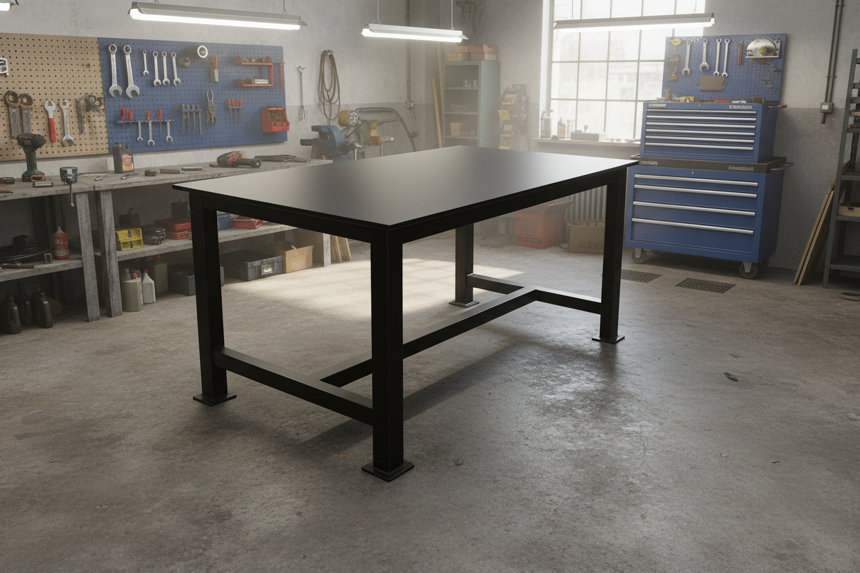 Mesón de Trabajo Industrial Pesado 2180 mm – MTII