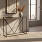Consola Metálica Estilo Loft Marie Negro