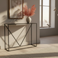 Consola Metálica Estilo Loft Marie Negro