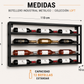 Botellero Industrial de Metal para Vinos