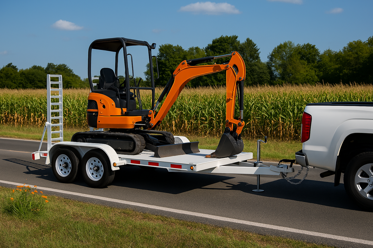 Carro Plataforma Cama Baja para Transporte Pesado 2.000Kg