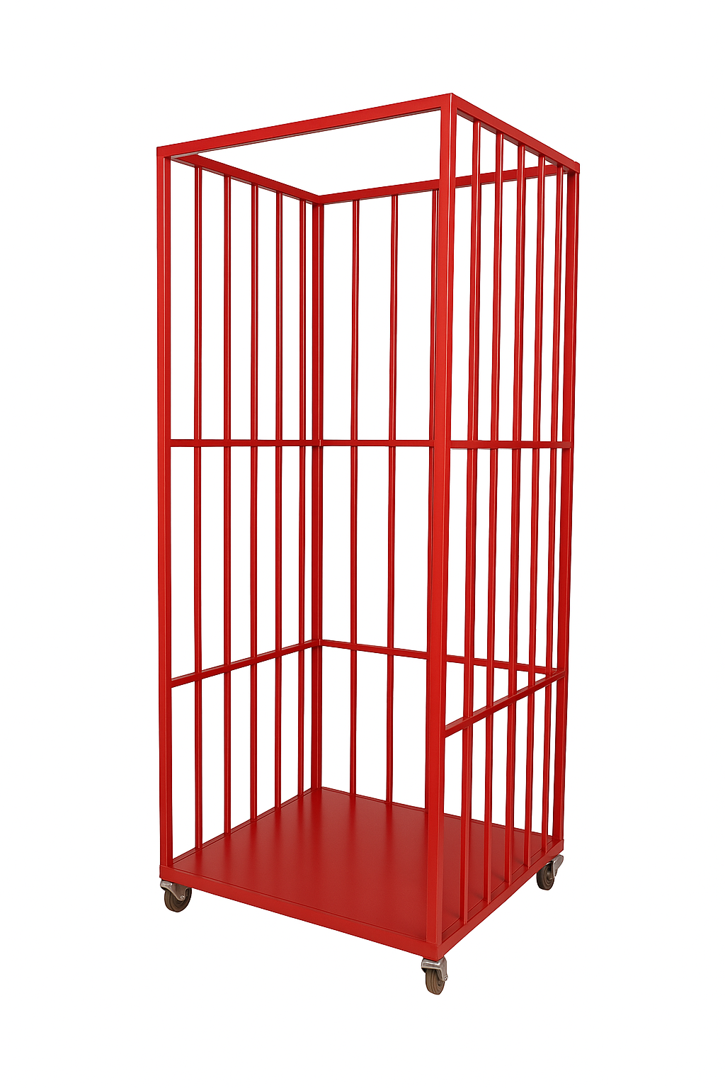 Carro jaula Courier para paquetes