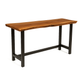 Mesa alta de bar madera rústica Tenquehuén