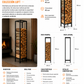 Estante Leñero Industrial de Metal para Chimenea