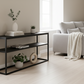 Consola metálica para Sofá 180cm Loft