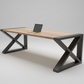 Escritorio Robust de Pino Macizo – Escritorio Industrial de Madera para Home Office