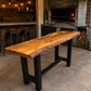 Mesa alta de bar madera rústica Tenquehuén