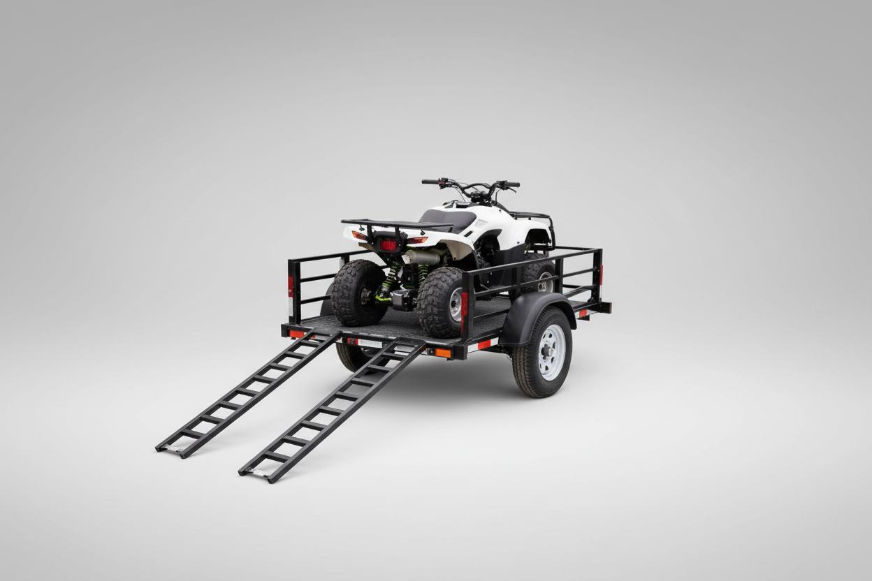 Carro de Arrastre para Tableros con Rampas Desmontables – 1.000 kg