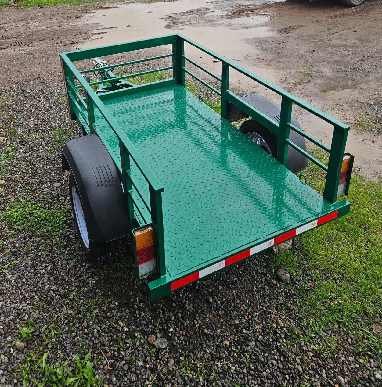 Carro Arrastre Labores agrícolas 650kg  (2x1 mt útil)