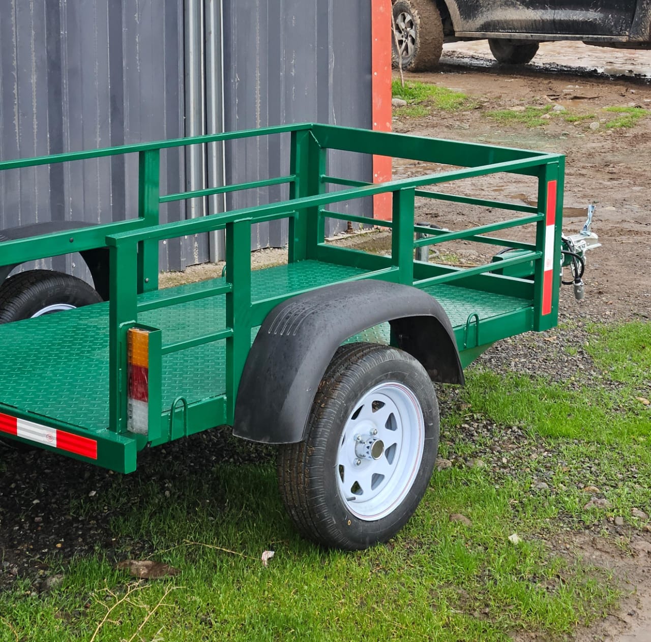 Carro Arrastre Labores agrícolas 650kg  (2x1 mt útil)