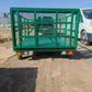 Carro Arrastre con baranda y rampa