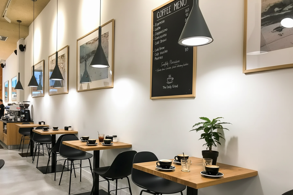 Mesa de restorant para 2 tipo cafetería